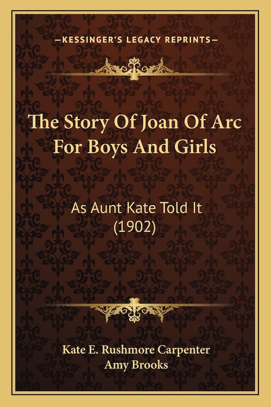 Couverture_The Story Of Joan Of Arc For Boys And Girls