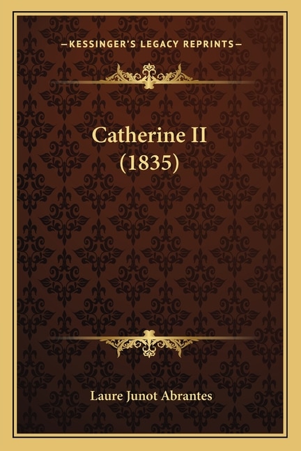 Front cover_Catherine II (1835)