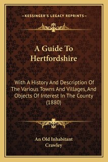 Couverture_A Guide To Hertfordshire