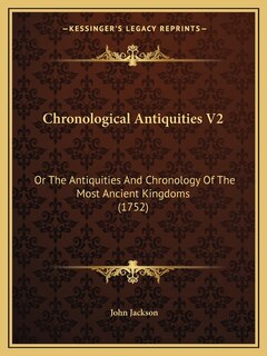 Front cover_Chronological Antiquities V2