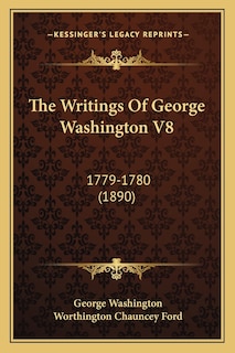 Front cover_The Writings Of George Washington V8