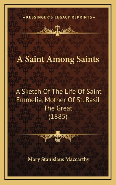 Front cover_A Saint Among Saints