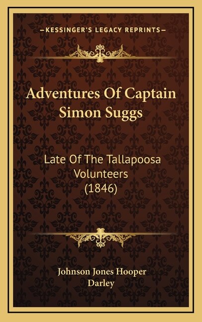 Couverture_Adventures Of Captain Simon Suggs