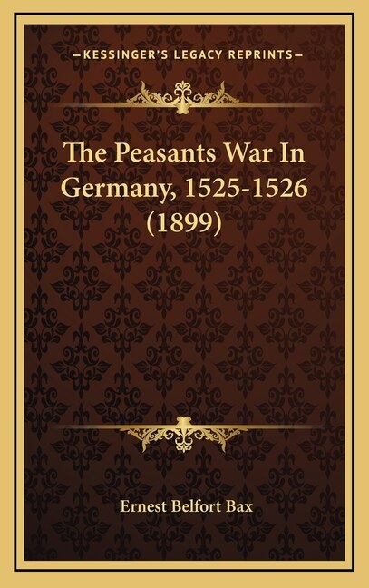 Front cover_The Peasants War In Germany, 1525-1526 (1899)