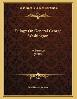Front cover_Eulogy On General George Washington