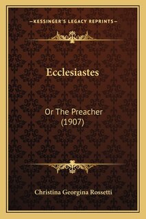 Front cover_Ecclesiastes