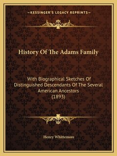 Couverture_History Of The Adams Family