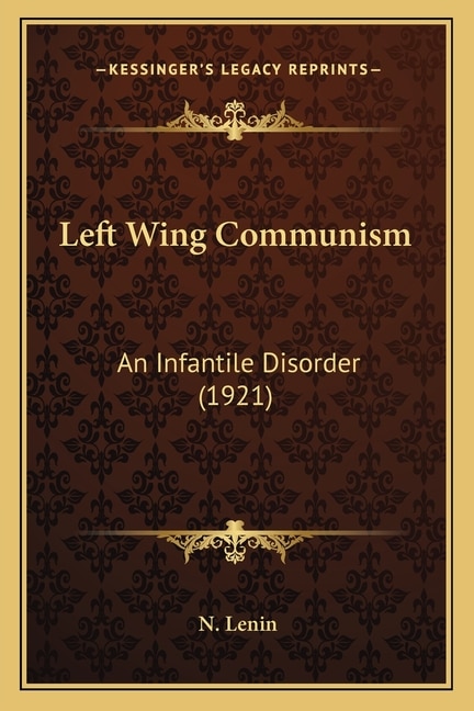 Front cover_Left Wing Communism