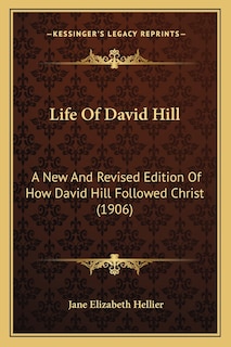 Front cover_Life Of David Hill