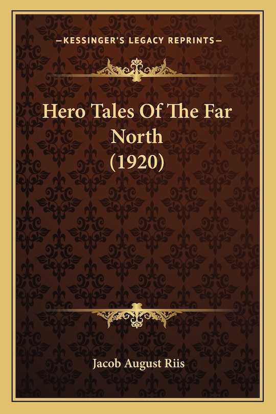 Front cover_Hero Tales Of The Far North (1920)
