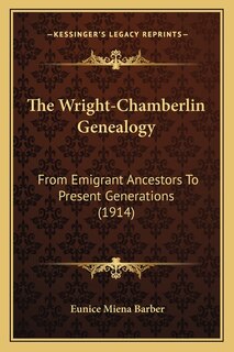 Front cover_The Wright-Chamberlin Genealogy
