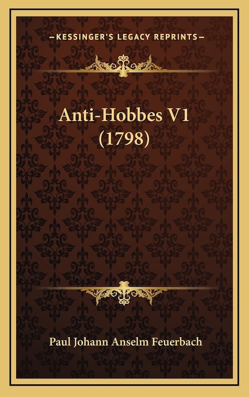Front cover_Anti-Hobbes V1 (1798)