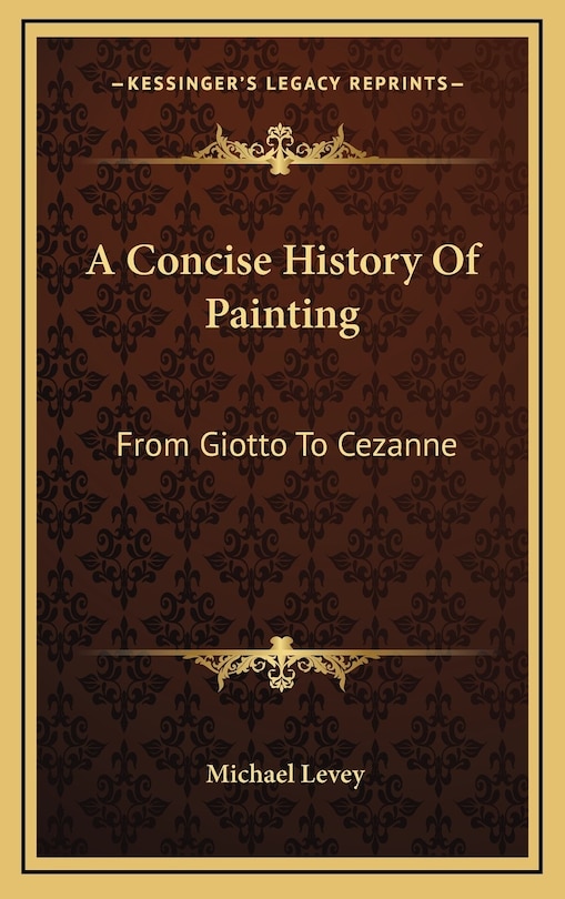 Couverture_A Concise History Of Painting