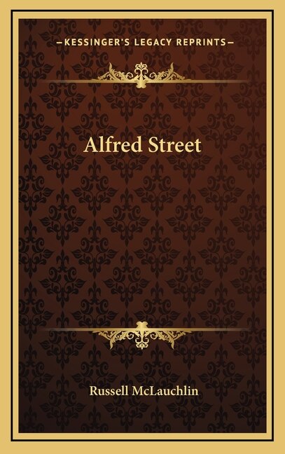Front cover_Alfred Street