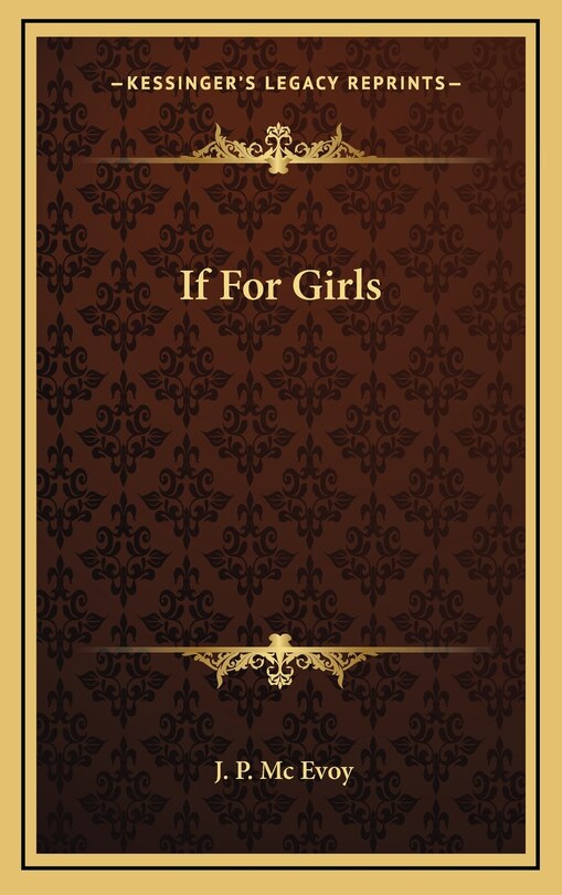 Couverture_If For Girls