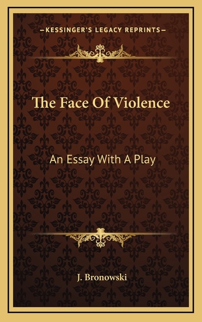 Couverture_The Face Of Violence