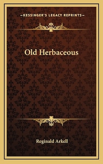 Couverture_Old Herbaceous