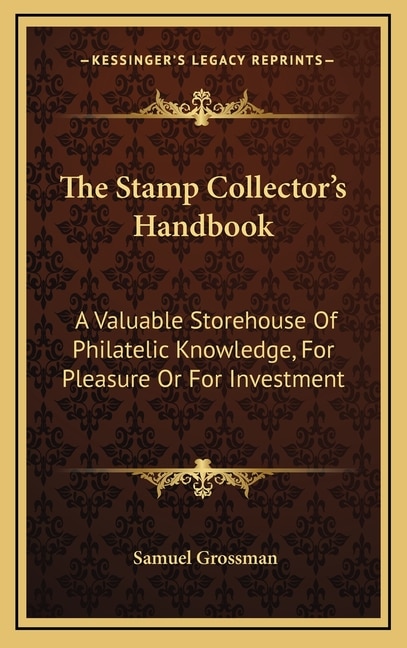 Front cover_The Stamp Collector's Handbook