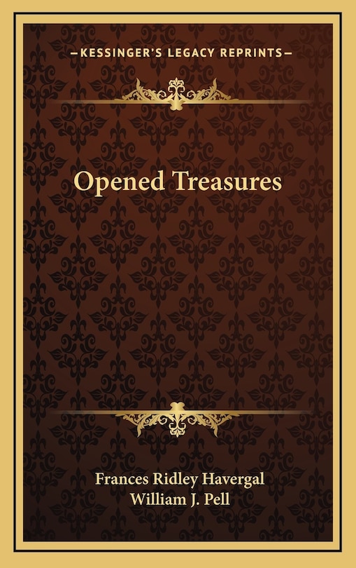 Couverture_Opened Treasures