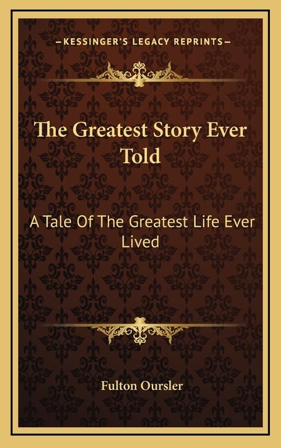 Front cover_The Greatest Story Ever Told