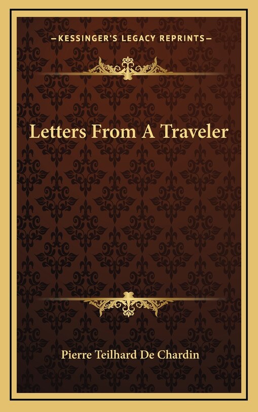 Front cover_Letters From A Traveler