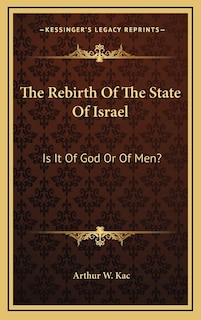 Front cover_The Rebirth Of The State Of Israel