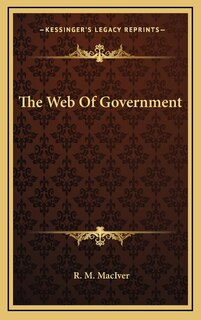 Front cover_The Web Of Government