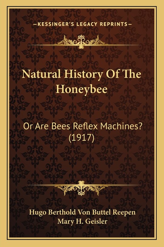 Front cover_Natural History Of The Honeybee