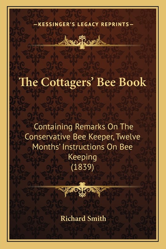 Couverture_The Cottagers' Bee Book