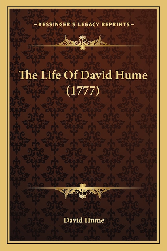 Front cover_The Life Of David Hume (1777)