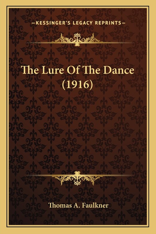 Front cover_The Lure Of The Dance (1916)