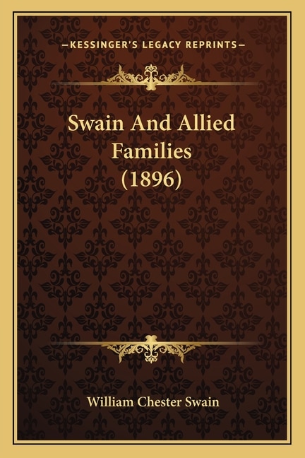 Couverture_Swain And Allied Families (1896)