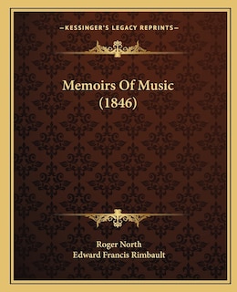 Front cover_Memoirs Of Music (1846)