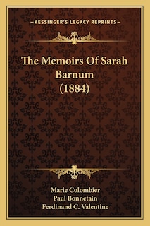 Front cover_The Memoirs Of Sarah Barnum (1884)