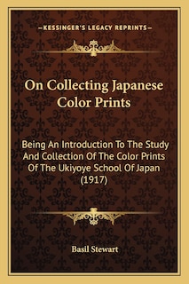 Couverture_On Collecting Japanese Color Prints