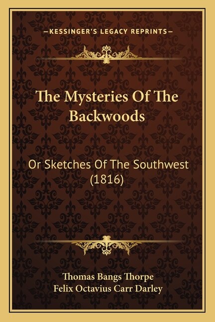 Front cover_The Mysteries Of The Backwoods