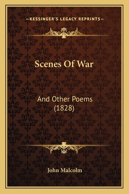 Front cover_Scenes Of War