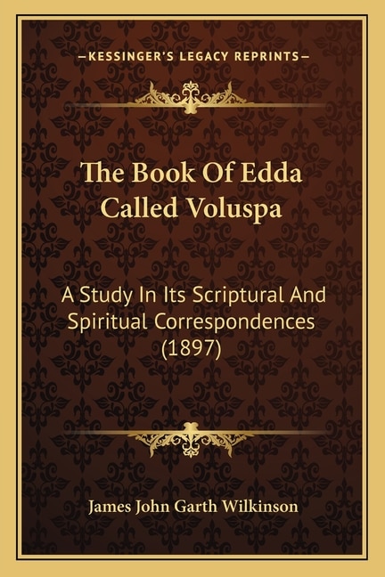 Front cover_The Book Of Edda Called Voluspa