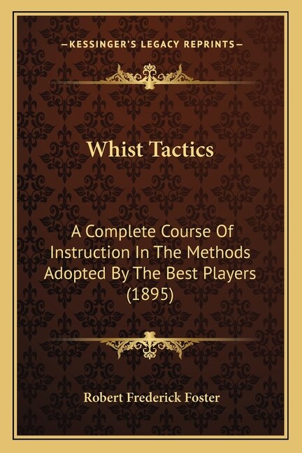 Front cover_Whist Tactics