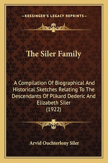 Front cover_The Siler Family