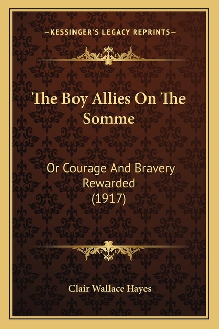Couverture_The Boy Allies On The Somme