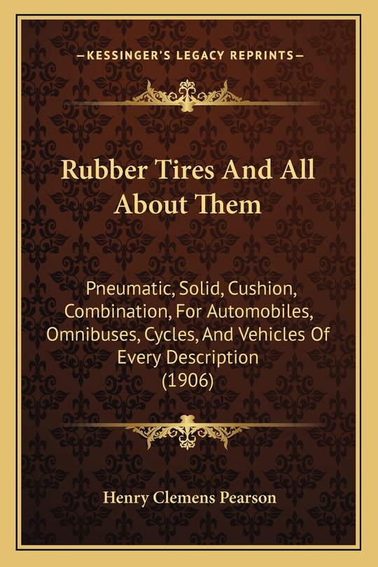 Couverture_Rubber Tires And All About Them