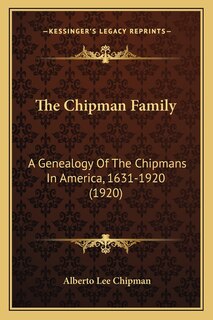 Couverture_The Chipman Family