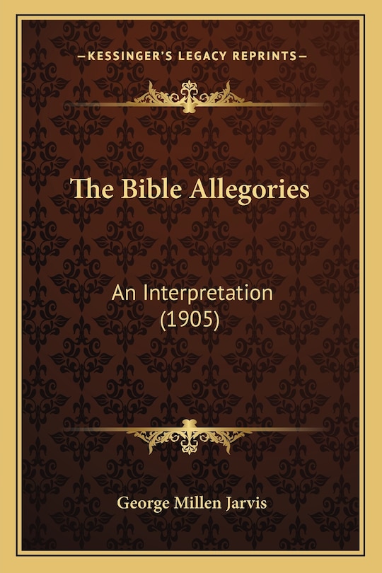 Couverture_The Bible Allegories