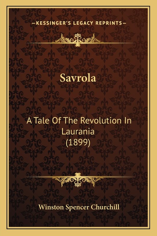 Front cover_Savrola