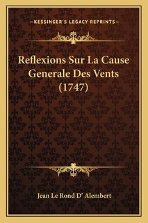 Front cover_Reflexions Sur La Cause Generale Des Vents (1747)