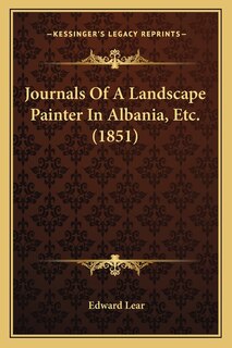 Front cover_Journals Of A Landscape Painter In Albania, Etc. (1851)
