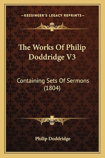 Front cover_The Works Of Philip Doddridge V3