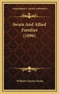 Front cover_Swain And Allied Families (1896)