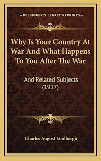 Couverture_Why Is Your Country At War And What Happens To You After The War